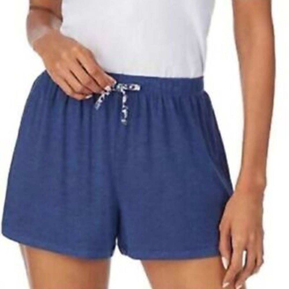 Jane and Bleecker Women's 1Pack Sleep Short (Blue- Medium)